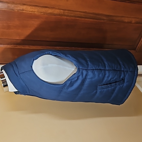 ORIGINAL WEATHERPROOF VINTAGE VEST L LARGE BLUE ZIP-UP MEN'S - Picture 5 of 8